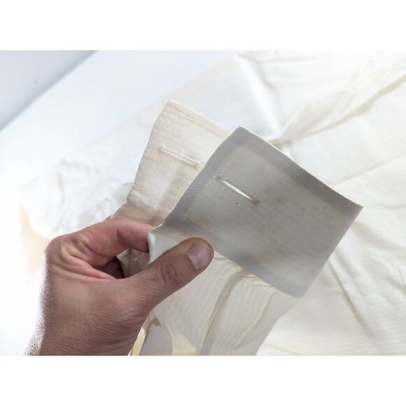 1930s OPEN BACK Arrow Kirk Canada Sanforized Formal Shirt, Starched White Bib - Picture 7 of 10